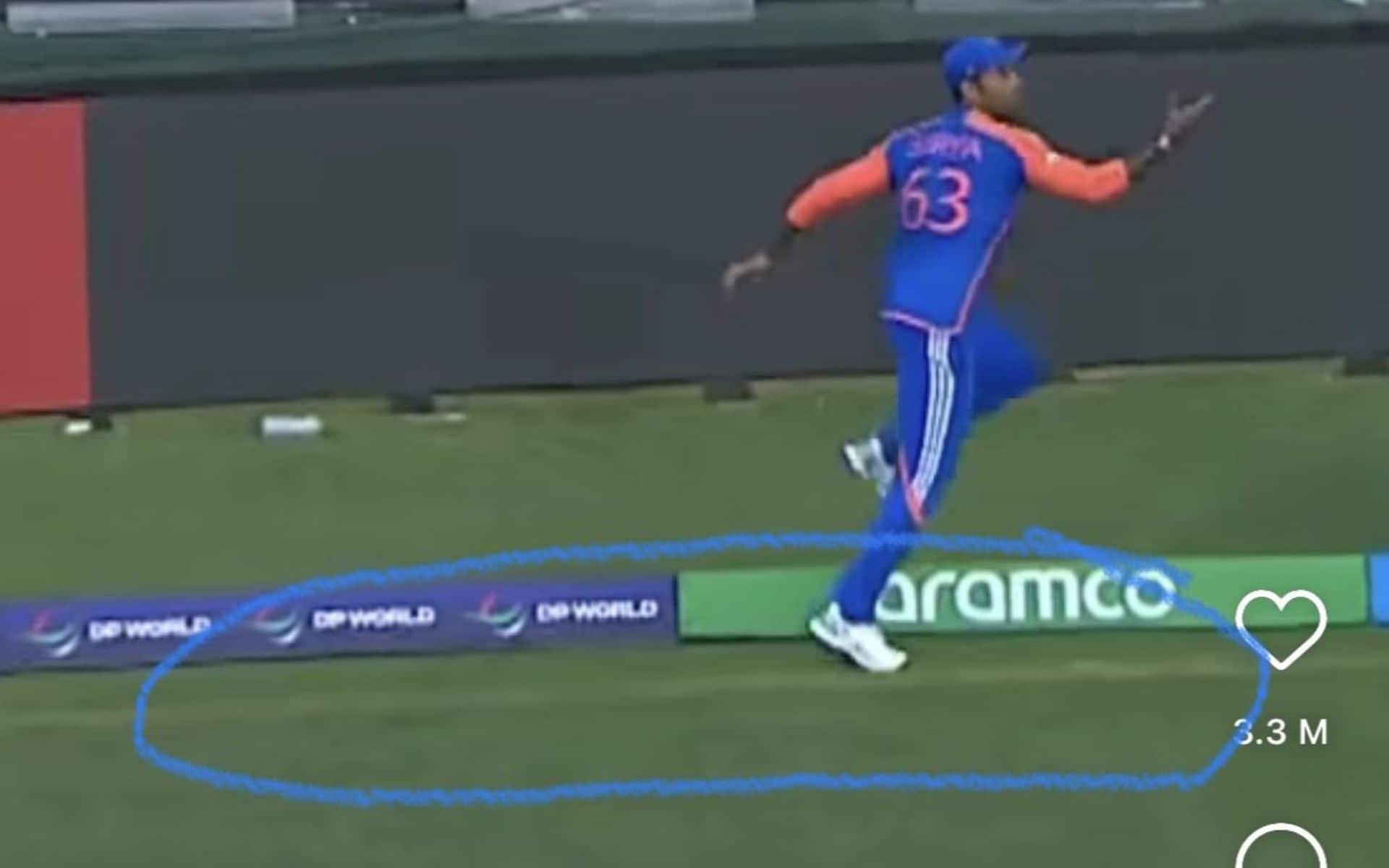 'Boundary Rope Moved': SA Media Cries Foul Over SKY's Catch, Accuse IND Of Cheating